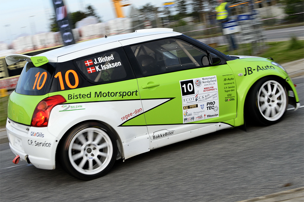 Jesper Bisted og Karsten Isaksen har tidligere kørt DM-rally sammen i år